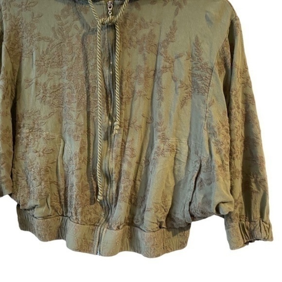 Anthropologie Saturday Sunday Embroidered Zip Up Hoodie - Picture 8 of 16